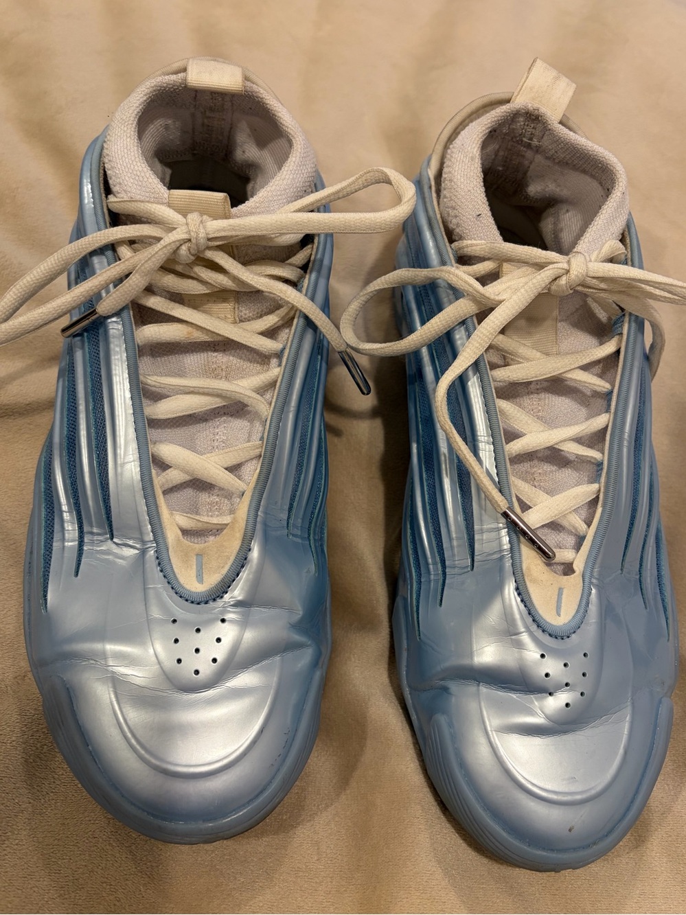 Adidas Harden Vol 9 Glow Blue Basketball Sneakers